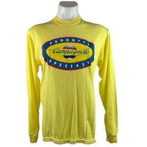 Vintage 80’s Campagnolo Prodotti Cycling Jersey Shirt Mens L